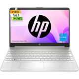 HP 39.6 Centimeter (15.6) HD HP15S-FQ5329TU Micro Edge Anti Glare Diagonal Full HD Display 12th Generation Intel® Core™ i5-1235U processor 8 GB/512 GB SSD/Windows 11 Home Thin and Light Laptop (Natural Silver)