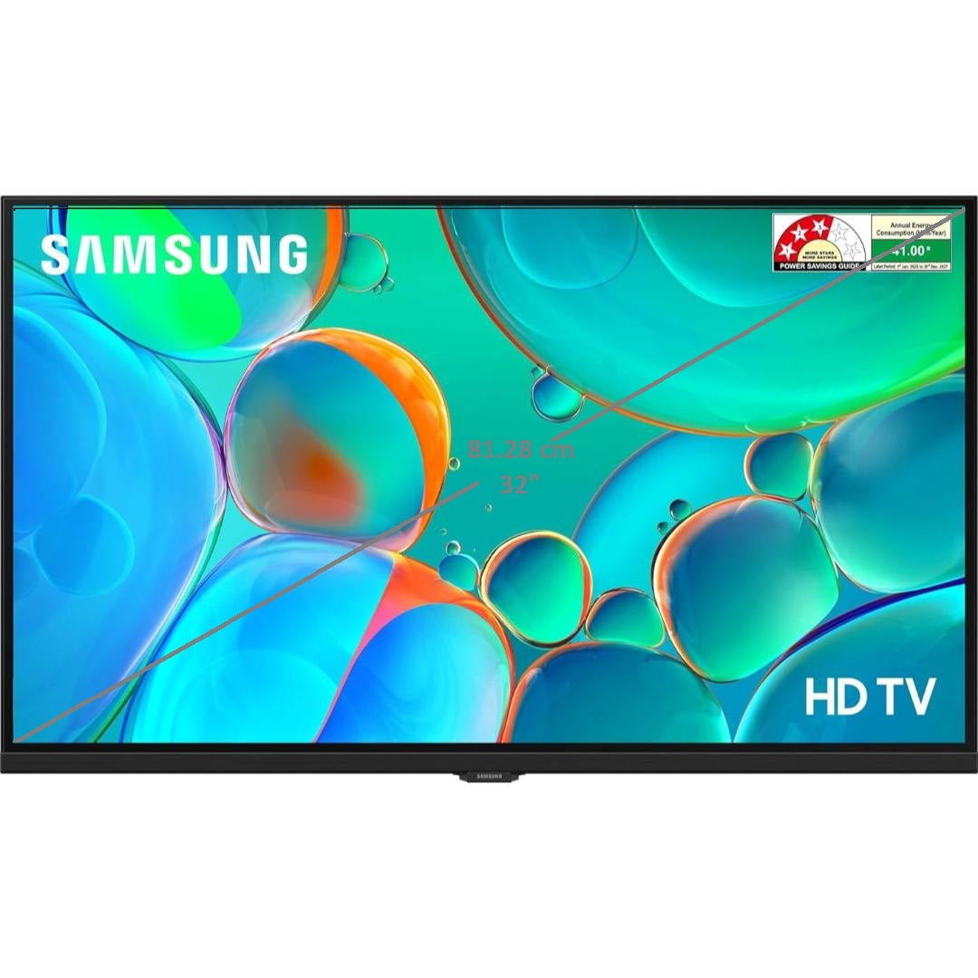 Samsung H4560 Series HD Ready HDR Sound Mirroring Tizen Smart LED TV (2025 Edition, Black)