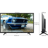 Lloyd 81.28 Centimeter (32) 32HS500G HD Ready HDR10 & HLG Dual Band Wi-Fi Hotel Lock WebOS Smart LED TV (2025 Edition, Black)