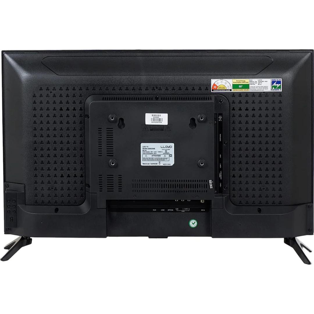 Lloyd 81.28 Centimeter (32) 32HS550G HD Ready AI Quad Core Processor WebOS Smart LED TV (2025 Edition, Black)