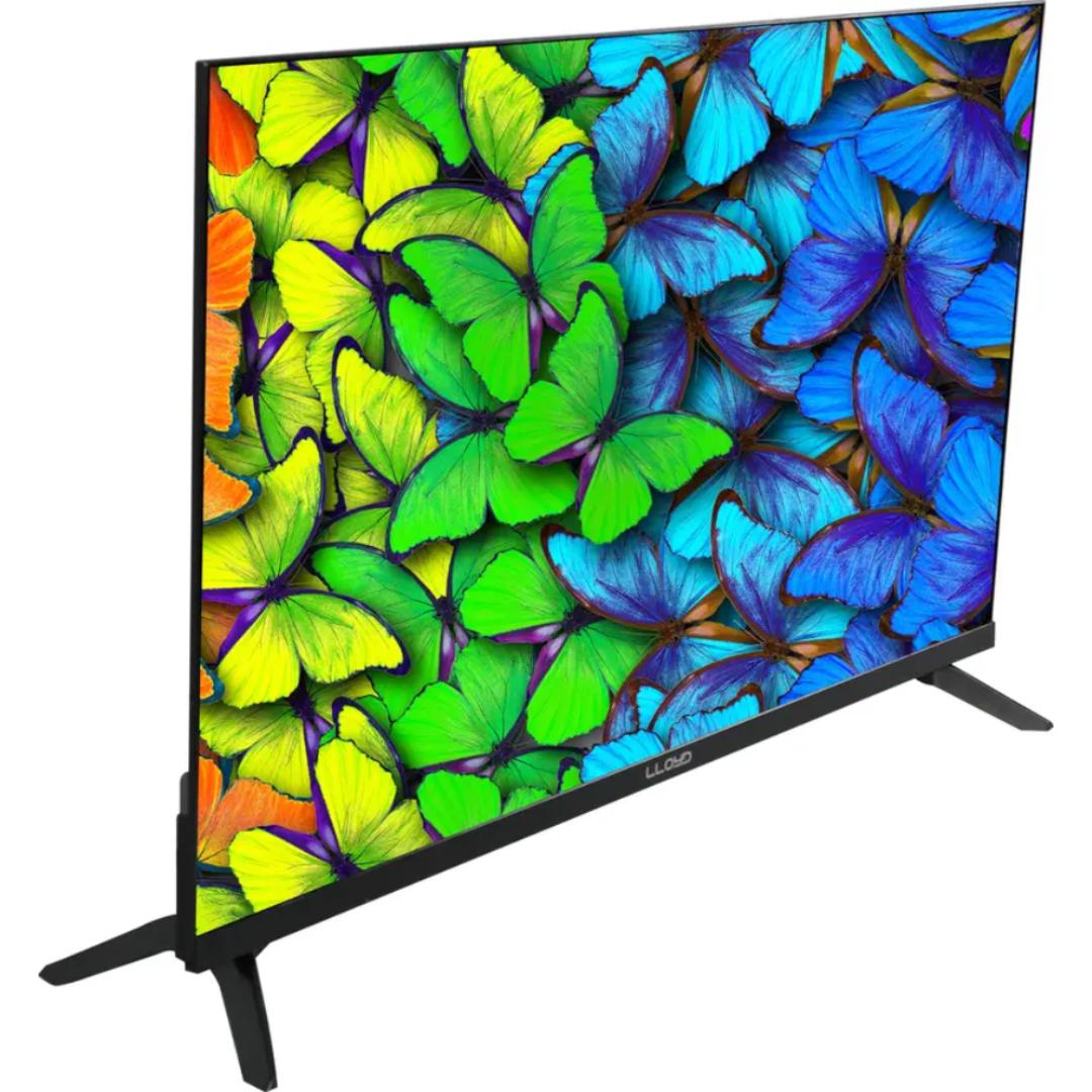 Lloyd 81.28 Centimeter (32) 32WS500G HD Ready HDR10 & HLG, Dual Band Wi-Fi 2 Way Audio with Dolby Audio Magic Remote Compatible WebOS Smart QLED TV (2025 Edition, Black)
