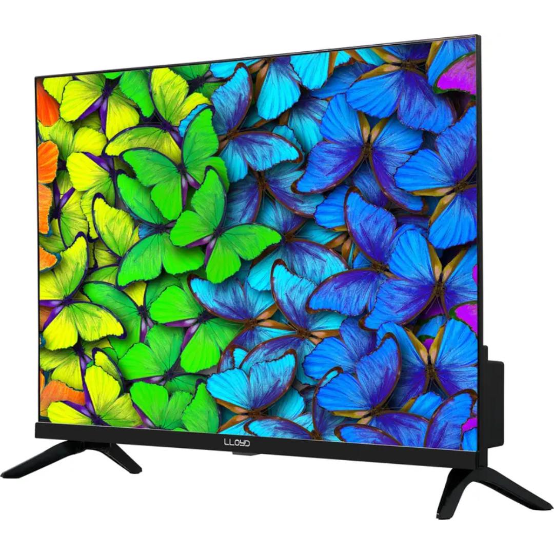 Lloyd 81.28 Centimeter (32) 32WS500G HD Ready HDR10 & HLG, Dual Band Wi-Fi 2 Way Audio with Dolby Audio Magic Remote Compatible WebOS Smart QLED TV (2025 Edition, Black)
