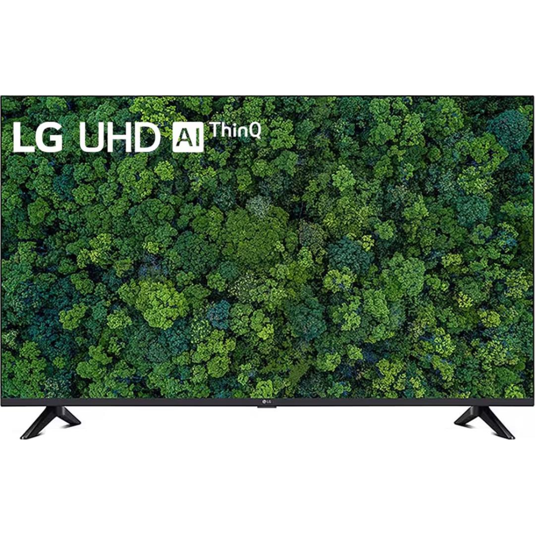 LG 109 Centimeter (43) 43UT73006LA.ATR Series UT73 4K Ultra HD ThinQ AI 4K Upscaling with Filmmaker Mode AI Magic Remote Control α5 AI Processor 4K Gen7 Processor WebOS Smart LED TV (2025 Edition, Black)