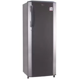LG 270.0 L, GL-B281BPZX.DPZZEBN 3 Star, Smart Inverter Compressor Direct Cool Single Door Refrigerator (Shiny Steel)