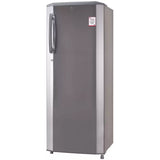 LG 270.0 L, GL-B281BPZX.DPZZEBN 3 Star, Smart Inverter Compressor Direct Cool Single Door Refrigerator (Shiny Steel)