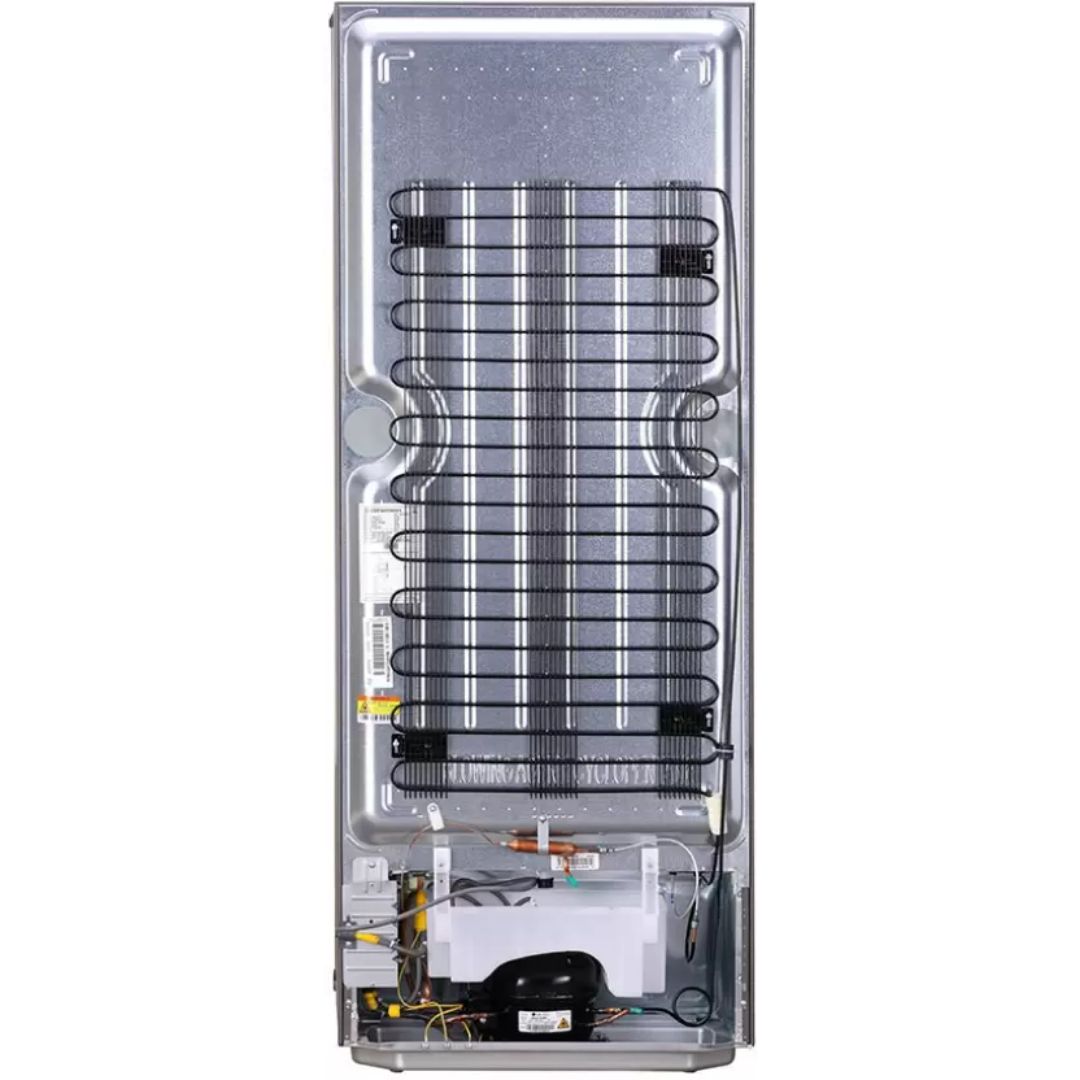 LG 270.0 L, GL-B281BPZX.DPZZEBN 3 Star, Smart Inverter Compressor Direct Cool Single Door Refrigerator (Shiny Steel)