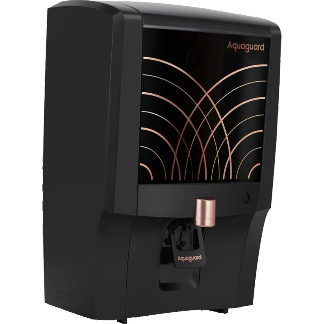 Eureka Forbes 7.0 L Enhance Nxt 2XLife RO+UV+TA 10 Multi Stage Purification with RO+UV+TA Water Purifier (Black)