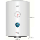 Havells 25.0 L GHWAMGSWH025 MONZA DX 4S 25LTR SM FP WHITE-SWH Vertical Storage Water Heater (White)