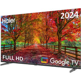 Haier 101.0 Centimeter (40) H40K85EFX Full HD Google Assistant with Smart Remote Control Smart Google LED TV (2024 Edition, Black)