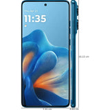 Motorola EDGE 60 FUSION 5G 16.94 Centimeter (6.67) Dual Rear Camera 50MP + 13MP & 32 MP Front Camera 120Hz Super HD+ 1.5K pOLED Quad Curved Display MediaTek Dimensity 7400 Octa Core Processor Smartphones Mobile