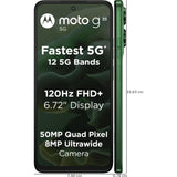 Motorola G35 5G 17.07 Centimeter (6.72) Dual Rear Camera 50MP Quad Pixel + 8MP Ultrawide Camera & 16 MP Front Camera 120Hz FHD+ LTPS LCD Display with Vision Booster UniSOC T760 (6 nm) Octa Core Processor Smartphones Mobile