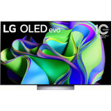 LG 139.7 Centimeter (55) OLED55C3PSA 4K Ultra HD evo C3 AI 4K Super Upscaling α9 AI 4K Gen6 Processor Dolby Vision WebOS Smart OLED TV (2023 Edition, Black)