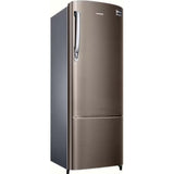 Samsung 246.0 L RR26C3733DX/HL 3 Star Stabilizer Free Operation Digital Invertor Compressor Stylish Grandé Design Direct Cool Single Door Refrigerator (Luxe Brown)
