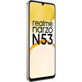 Realme Narzo N53 (4GB+64GB) 17.12 Centimeter (6.74) 50MP Rear Camera Full HD+ AMOLED Display MediaTek Helio G85 Octa Core Processor Smartphones Mobile