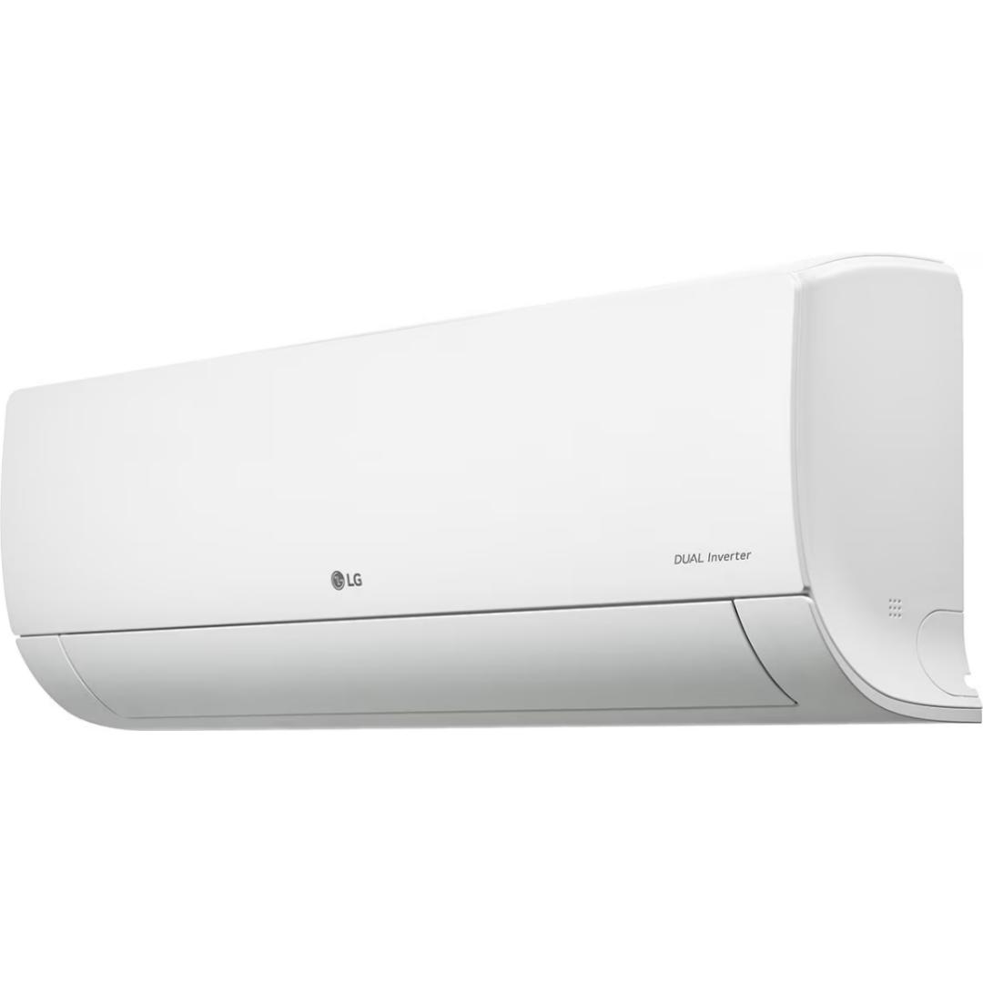 LG 1.5 T US-Q18LNXE1 3 Star AI Dual Inverter AI Convertible 6-in-1 Gold Fin+, Diet Mode+, Viraat Mode HD Filter with Anti-Virus Protection Split Air Conditioner (2025 Model, White)