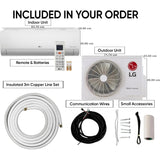 LG 1.5 T US-Q18LNXE1 3 Star AI Dual Inverter AI Convertible 6-in-1 Gold Fin+, Diet Mode+, Viraat Mode HD Filter with Anti-Virus Protection Split Air Conditioner (2025 Model, White)