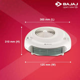 Bajaj 2000 W (260025) Majesty RX11 Heat Convector Room Heater (White, ISI Approved)