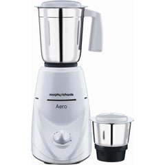 Morphy Richards 500 W Aero New (640089) 3 Jars Mixer Grinder (White)