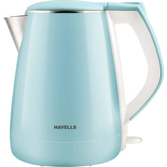 Havells 1.20 L GHBKTATB150 Aqua Plus 1500 W 360 Cordless Double Wall Electric Kettle (Blue)