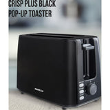 Havells 2 Slice GHCPTCJK075 Crisp Plus 700 W 7 Heat Setting With Electronic Variable Browning Automatic Pop-up Toaster (Black)