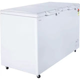 Haier 439.0 L HFC-500DM5, 5 Star Convertible with Inside metal liner Hard Top Double Door Frost Free Standard Deep Freezer (White)