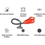 Eureka Forbes 0.5 L Super Clean (GFCDFSUPC00000) Handheld Vacuum Cleaner (Red)