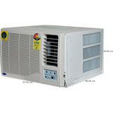 Carrier 1.50 T 12K ESTRELLA Fx (M) 3 Star CAW12EC3R34F0 Dust Filter Non-Convertible Non-Inverter Fixed Speed Window Air Conditioner (2025 Model, White)