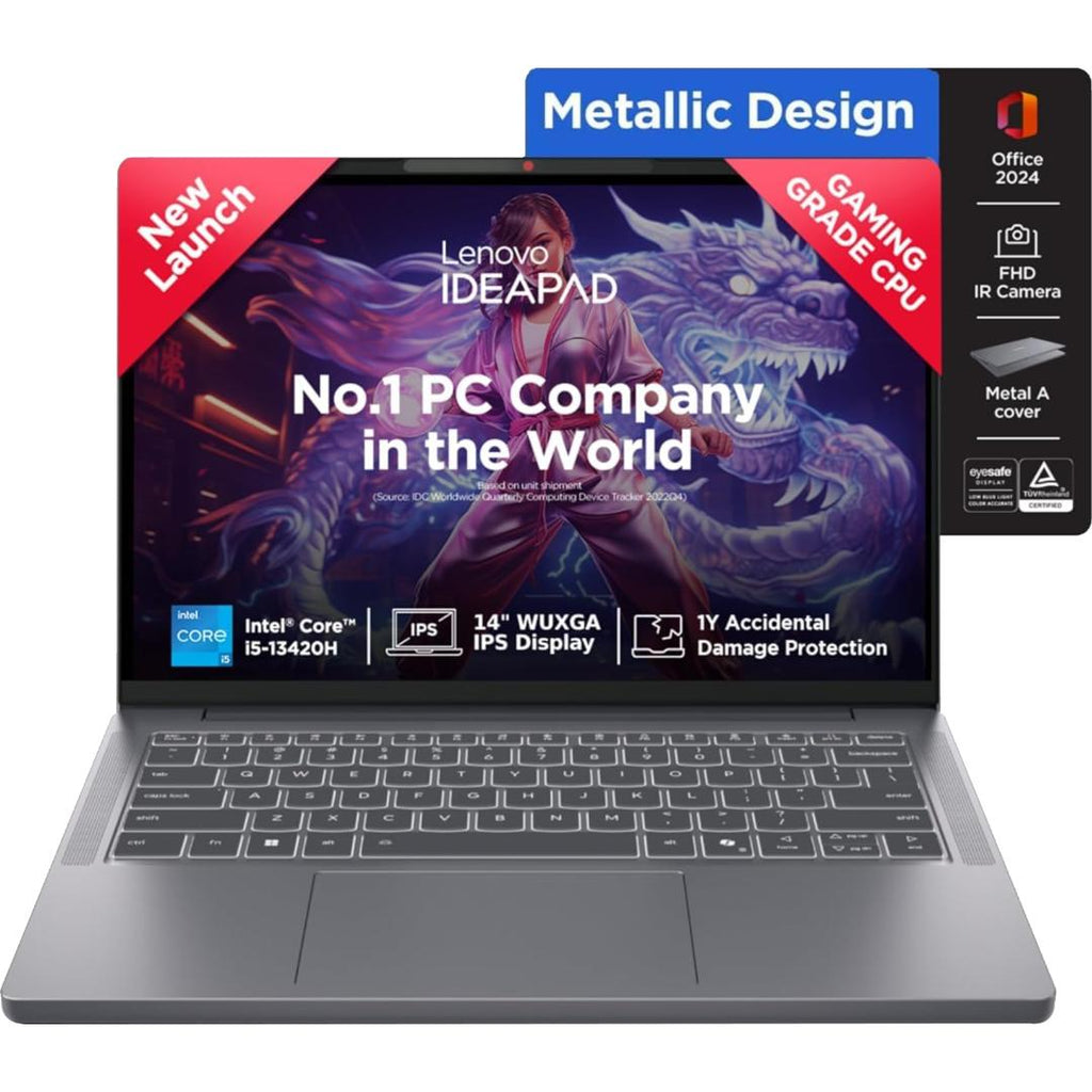 Lenovo IdeaPad Slim 3 14 inch Core i5 Laptop (16GB/512GB) — Value