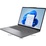 Lenevo 35.56 Centimeter (14) 14IRH10 13420H WUXGA IPS Anti Glare Display IdeaPad Slim 3 13th Generation Intel® Core™ i5-13420H Processor 16 GB/512 GB SSD/Integrated Intel® UHD Graphics/Windows 11 Home/MS Office Thin and Light Laptop (Luna Grey)