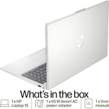 HP 39.62 Centimeter (15.6) 15-FC0690AU Micro Edge Anti Glare Diagonal Full HD Display AMD Ryzen™ 5-7520U Quad Core Processor 16 GB/512 GB SSD/Windows 11 Home/MS Office Thin and Light Laptop (Natural Silver)