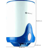 Bajaj 15.0 L Soleiza 15L (150890) 2000 W 5 Star Storage Water Geyser (White & Blue)