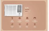 Voltas 1.5 Ton 3 Star Inverter Window AC (2026 Model, 183INV ELITE, 100% Copper Condenser, Turbo Cooling, High Ambient Cooling, Self Diagnosis, Gold)