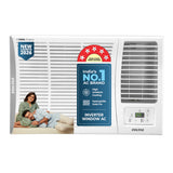 Voltas 2026 Model 1.5 Ton 5 Star Inverter Window AC (100% Copper, Convertible 2-in-1 Cooling Modes, Anti-Dust Filter, 2-Way Swing, Memory Restart, Sleep Mode, 185INV ELITE, White)
