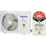 Voltas 1.50 T 185V Vectra Eden 5 Star Anti Dust Filter, Antimicrobial Protection, Anti-Corrosive Coating, Turbo Mode Inverter Split Air Conditioner (2023 Model, White)