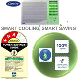 Carrier 1.50 T 19K ESTRELLA Fx (M) 3 Star CAW19EC3R35F0 Dust Filter Non-Convertible Non-Inverter Fixed Speed Window Air Conditioner (2025 Model, White)