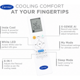 Carrier 1.5 Ton 5 Star XCEED LUMO Wi-Fi FlexiCool 6-in-1 Inverter Split Air Conditioner CAI19XM5 2026 — Buy at Value Plus