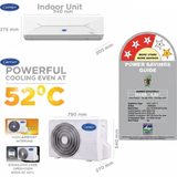 Carrier 1.50 T 19K XCEL EDGE GXI 3 Star CAI19CE3R36F0 Convertible FlexiCool (6 in 1) Conventional & PM 2.5 Micron Filter with FlexiCool’s 6 Modes & Turbo Mode Inverter Split Air Conditioner (2026 Model, White)