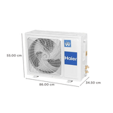 Haier 1.7 Ton 5 Star Desert Rose Heavy Duty Hexa Inverter Split AC (2026 Model, HSA20DSD-GAI5NB-I, 7-in-1 Convertible, Wi-Fi, AI-AtmoX, Human Presence Detection, Gold Deco Strip)