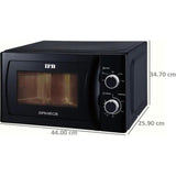 IFB 20.0 L 20PM-MEC2B Mechanical Knob Jog Dial Solo Microwave Oven (Black)