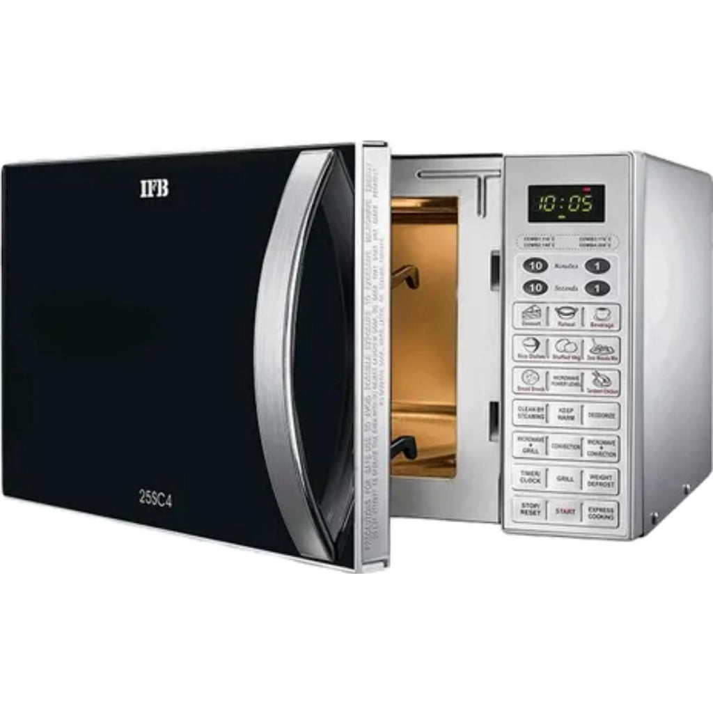 IFB 25.0 L 25SC4 26 Auto Cook Menu Convection Microwave Oven (Metallic