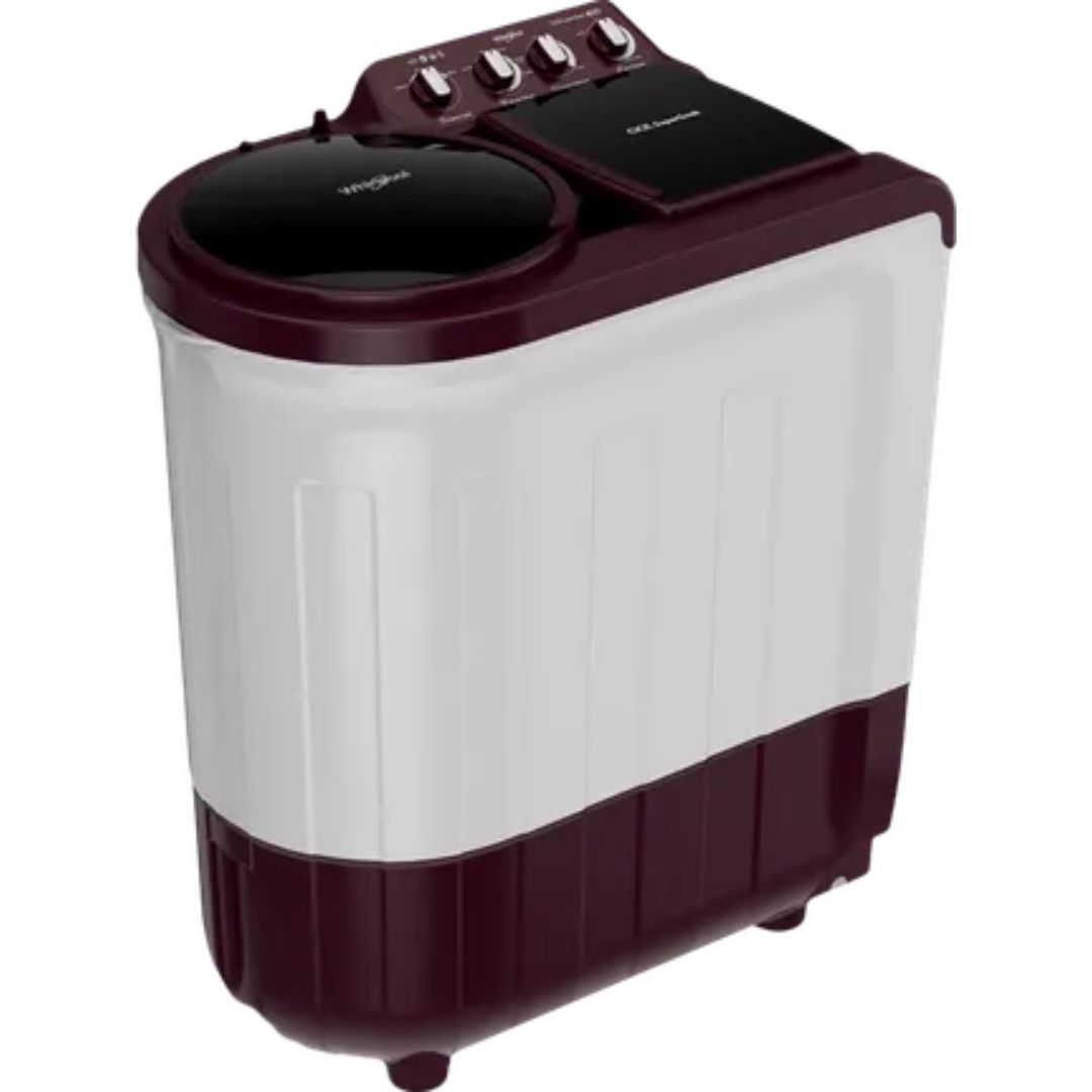 Whirlpool 7.0 Kg ACE 7.0 SUP SOAK (WINE) (30298)5 Star with Super Soak Technology Semi Automatic Top Loading Washing Machine (Wine)