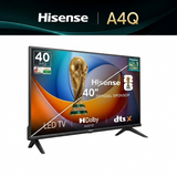 Hisense A4Q Series HD Ready/Full HD Dolby Audio & 60 Hz 4K AI Upscaler VIDAA Smart OS & HDR10 Voice Remote Control Smart LED Google TV (Black)
