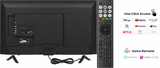 Hisense A4Q Series HD Ready/Full HD Dolby Audio & 60 Hz 4K AI Upscaler VIDAA Smart OS & HDR10 Voice Remote Control Smart LED Google TV (Black)