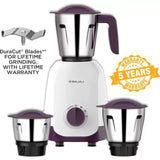 Bajaj 3 Jars Ninja Series Elegance Purple 500W (410568) Mixer Grinder (Purple)