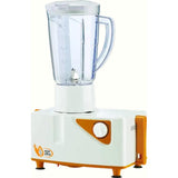Bajaj 2 Jars BAJAJ JX4 NEO JMG (410700) 450 W 3 Speed Control 18000 RPM Motor Juicer Mixer Grinder (White & Orange)