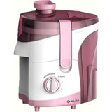 Bajaj 2 Jars JX 20 500W (410701) 3 Speed Control with 18000 RPM Juicer Mixer Grinder (White & Pink)
