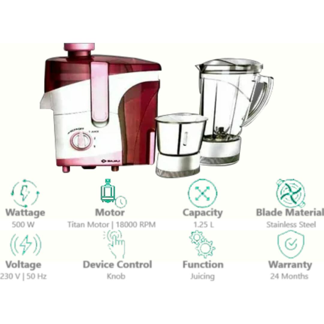 Grinder Capacity Bajaj Fresh Sip Jmg Mixer Grinder Price Bajaj