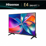 Hisense E4S Series HD Ready/Full HD Dolby Audio & 60 Hz VIDAA Smart OS with Google Assistant & HDR10 Remote Control Smart LED Google TV (Black)