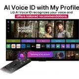 LG NANO83A6A 83A Series 4K Ultra HD ThinQ AI 4K Super Upscaling with Filmmaker Mode™ Dolby Atmos AI Magic Remote Control α7 AI Processor 4K Gen8 Processor WebOS 25 Smart Nanocell LED TV (2025 Edition, Black)
