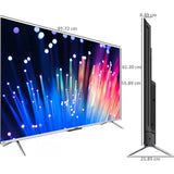 Haier 109 Centimeter (43) 43P7GT P7 Series Google  with Far-Field Highlights & Audio Smart LED TV (2023 Model, Grey)